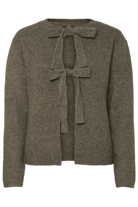 Pieces pcsilly ls rev tie knit noos bc